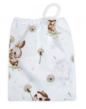 Bavlnené vrecúško na prezuvky 40×32 cm