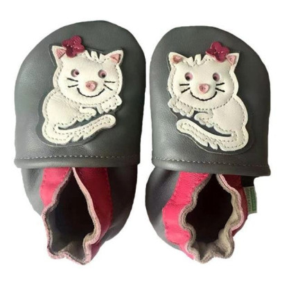 Kožené capáčky Barefoot Veľ. XL (18-24 mes.) Hopi Hop