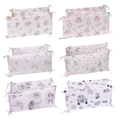 Ochranný bavlnený mantinel do postieľky Infantilo