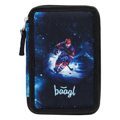 Školský peračník trojposchodový Hokej Baagl