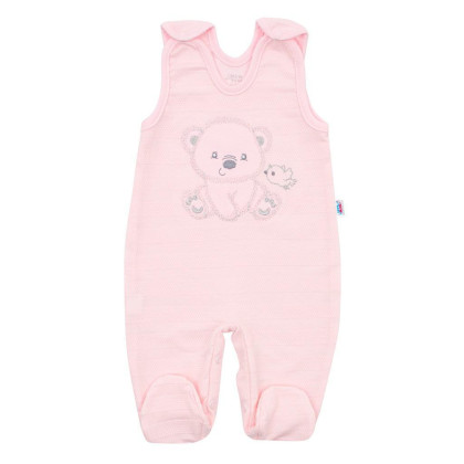Dojčenská súpravička do pôrodnice New Baby Sweet Bear ružová