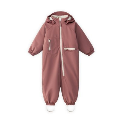 Prechodová kombinéza Ulli Pink Clay Leokid