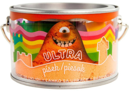Ultra piesok 200 g - oranžový