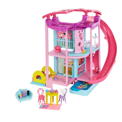 Chelsea dom so šmykľavkou Barbie