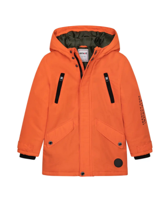 Kabát chlapčenský Parka, Minoti, Blazer 2, oranžová