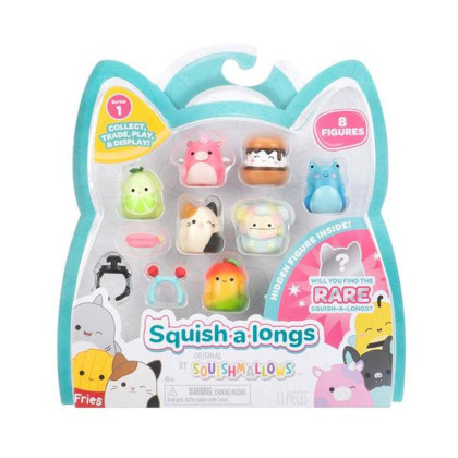 Squish a longs sada 8 figúrok
