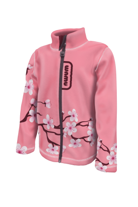 Fleecová mikina detská Sakury ružová Wamu