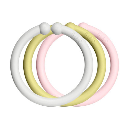Silikónové krúžky Loops 12 ks Bibs