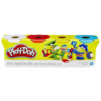 Play Doh 4 tégliky zvieratká