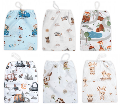 Bavlnené vrecúško na prezuvky 40×32 cm