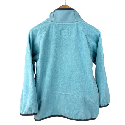 Detská športová outdoorová mikina Turquoise Pidilidi