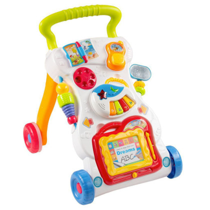 Detské hrajúce edukačné chodítko Baby mix