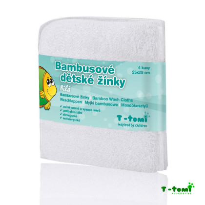 Bio kúpacie žinky 4 ks T-tomi