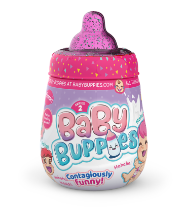 Baby Buppies smejúce sa bábätká