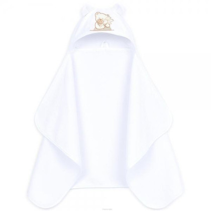 Maxi osuška pončo s kapucňou 70 x 120 cm