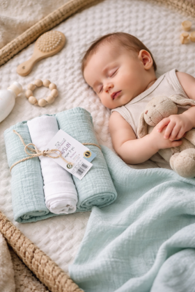 Mušelínové plienky 3 ks 70 x 80 cm BabyMatex