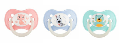 Cumlík silikónový čerešnička 6-18 m Canpol babies Cute Animals