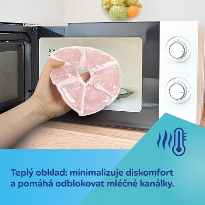Gélový obklad na prsia Hot & Cold 2 ks Canpol babies