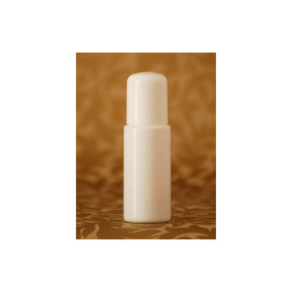 Plastová fľaštička s uzáverom, biela 30 ml