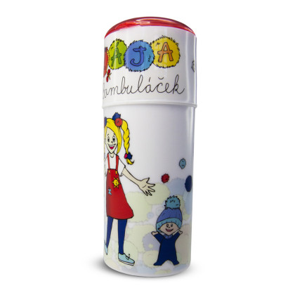 Fľaša Kája a Bambuláčik 350 ml