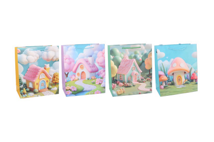 Darčeková taška M 26 x 32 x 10 cm detská