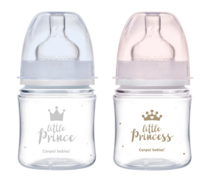 Fľaša so širokým hrdlom Royal Baby 120 ml