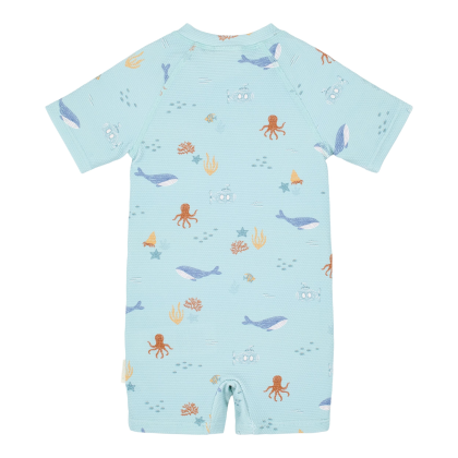 Plavky krátky rukáv Ocean Friends Little Dutch