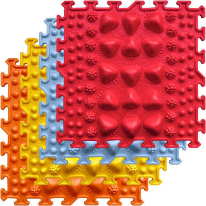 Masážna ortopedická podložka Lesné ovocie mäkká