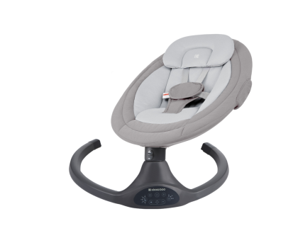 Hojdacie lehátko elektrické Codie Light Grey KikkaBoo