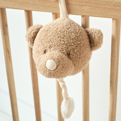 Hračka hudobná Teddy medvedík Nattou 16 cm, 0 m+
