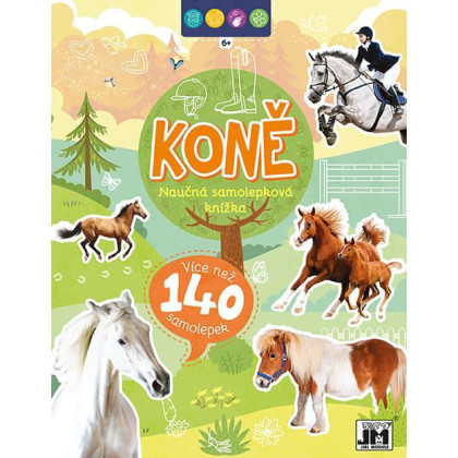 Náučná samolepková knižka 6+ Kone