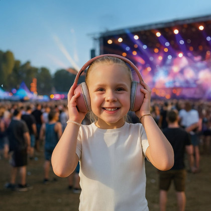 Detské chrániče sluchu 2v1 Earmuffs Zazu