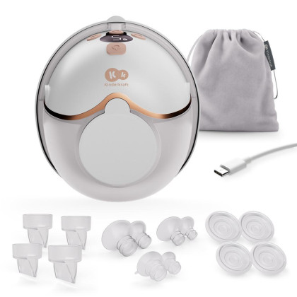 Odsávačka materského mlieka Single Hands-free Mamaflow Kinderkraft