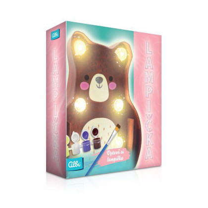 DIY Lampička - Macko