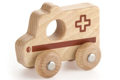 Drevená ambulancia Viga