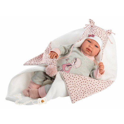 Obleček pre bábiku bábätko New Born veľkosti 43-44 cm Llorens