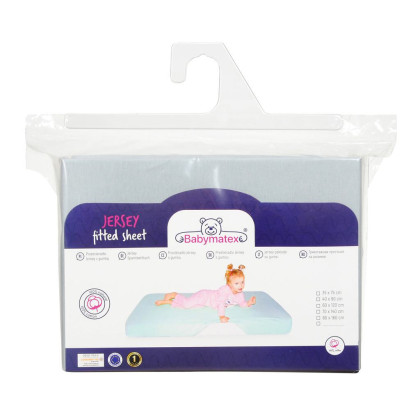 Prestieradlo Jersey s gumou 60 x 120 cm BabyMatex