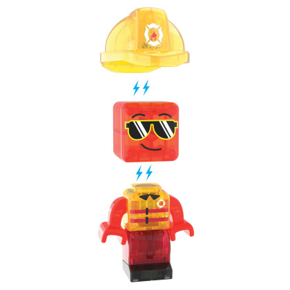 Magnetická stavebnica Fire Rescue 27 dielov