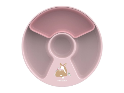 Detský tanier delený Little Dutch Fairy Garden