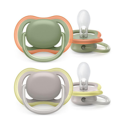 Philips Avent Cumlík Ultra air neutral 2 ks, 6-18 m