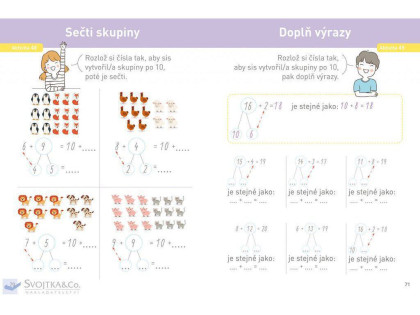 Zvládame matematiku s Montessori a singapurskou metódou pre vek 6-7 Delphine Urvoy