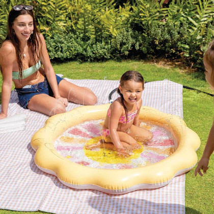 Nafukovací detský bazén s fontánkou Slnečné Lúče