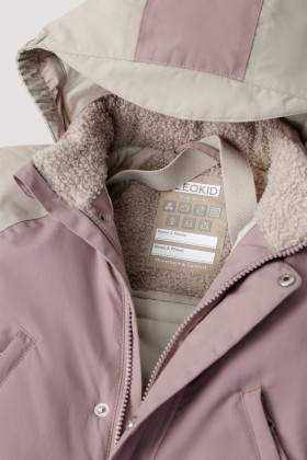 Zimná kombinéza Color Block Pink Slate Leokid