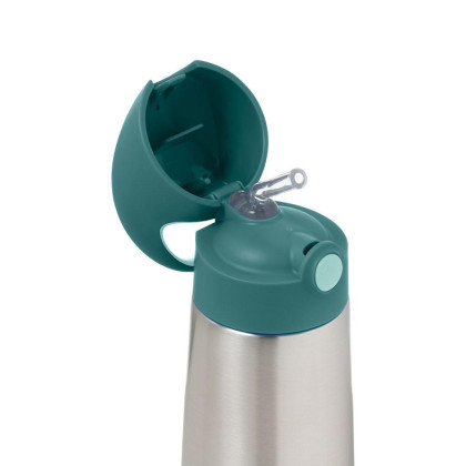 Termoska na pitie so slamkou 350 ml b.box - Emerald forest
