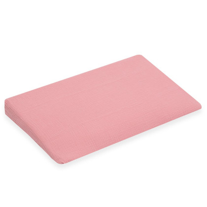 Mušelínový poťah na dojčenský vankúš - klin Standard 59 x 37 cm New Baby
