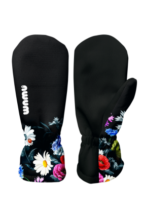 Detské softshellové rukavice Lúčne kvety Wamu