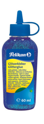 Lepidlo glitrové 60 ml modré Pelikan