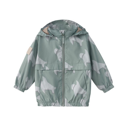 Vetrovka Shells Sea Tot Green Leokid