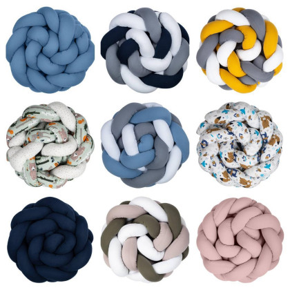 Ochranný vrkôčikový mantinel do postieľky Infantilo