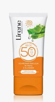 Lirene Sun care - ochranná denná emulzia na tvár a dekolt SPF 50 50 ml